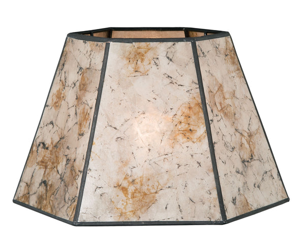 Onyx Color Hexagon Style Mica Lampshade - Gifts for You 'n Me