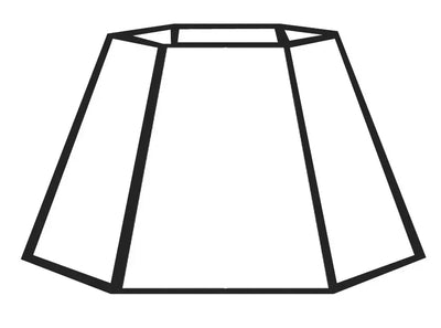 Onyx Color Hexagon Style Mica Lampshade