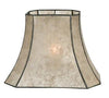 Parchment Color Cut Corner Rectangle Mica Shades