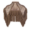 Mocha Bridge UNO Victorian Fringed Lamp Shades - 05797A