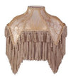 Beige Fringe Victorian Table Lamp Shades