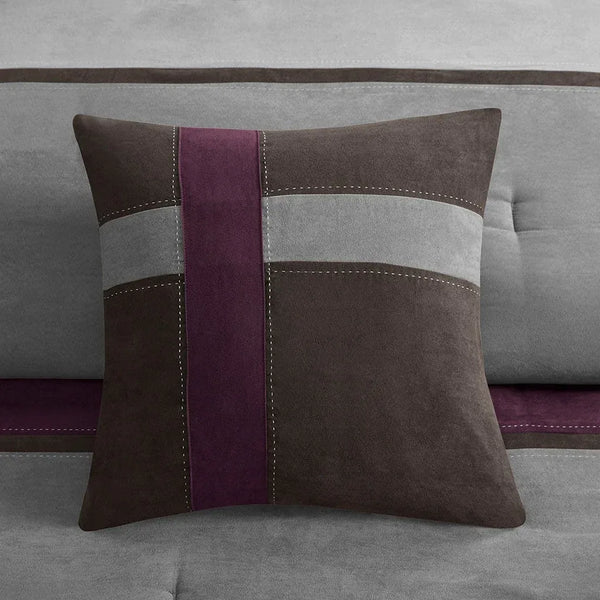 Palisades 7 Piece Faux Suede Comforter Set by Madison Park - Gifts for You 'n Me