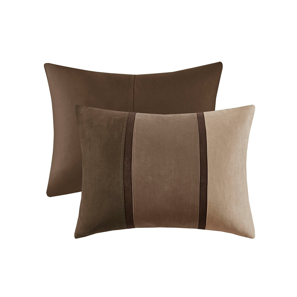 Palisades 7 Piece Faux Suede Comforter Set by Madison Park