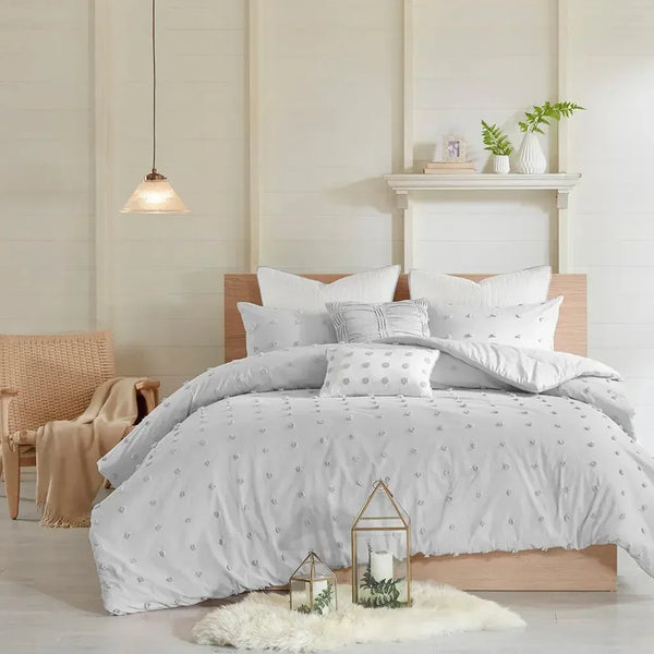 Brooklyn Cotton Jacquard Comforter Set by Urban Habitat - Gifts for You 'n Me