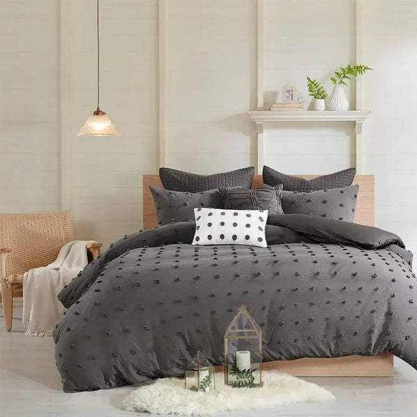 Brooklyn Cotton Jacquard Comforter Set by Urban Habitat - Gifts for You 'n Me