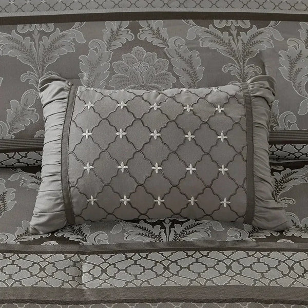 Bellagio 7 Piece Jacquard Comforter Set by Madison Park - Gifts for You 'n Me