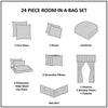 Brystol 24 Piece Room in a Bag by Madison Park Essentials