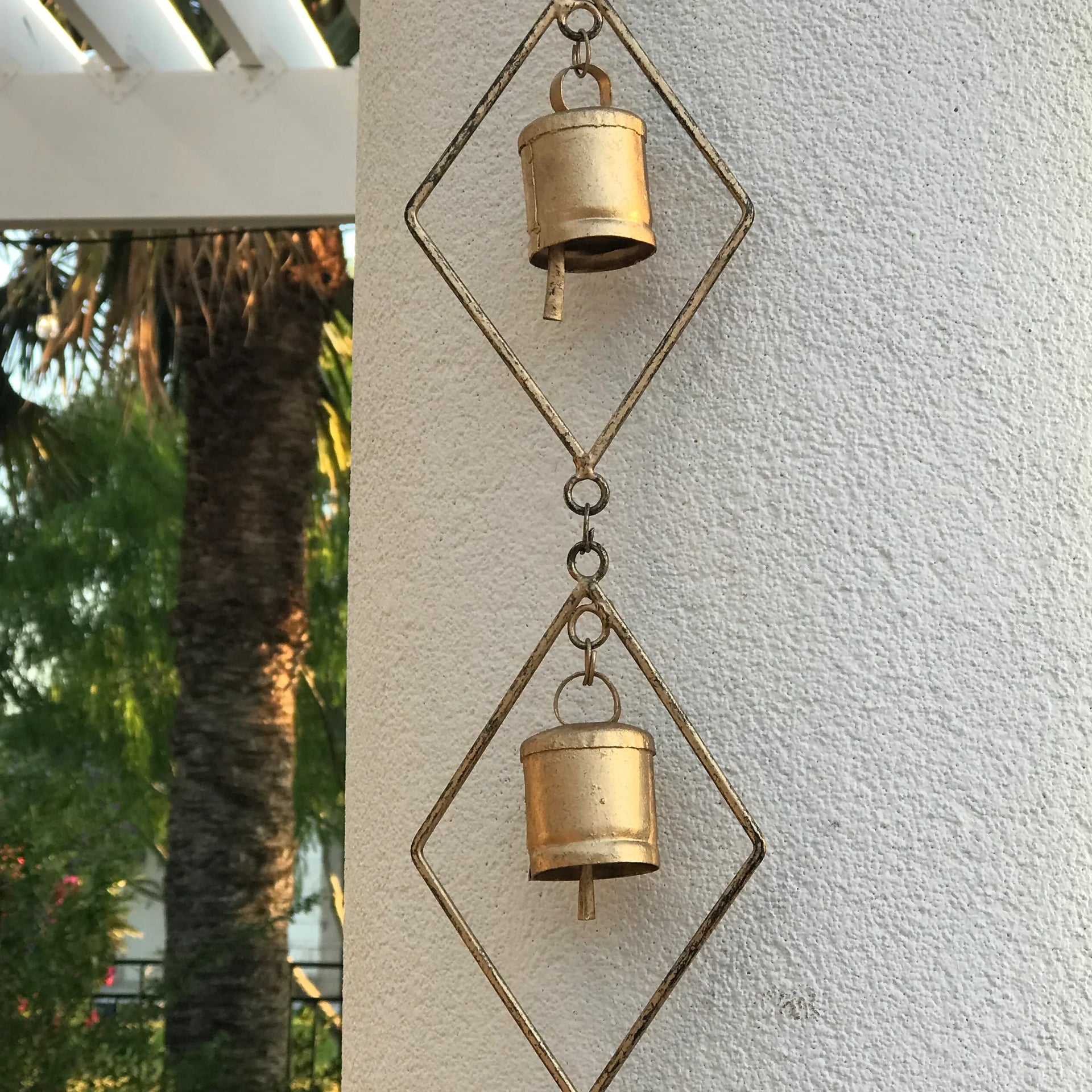 Spring Raindrop Hanging Four Bell Chime - Gifts for You 'n Me