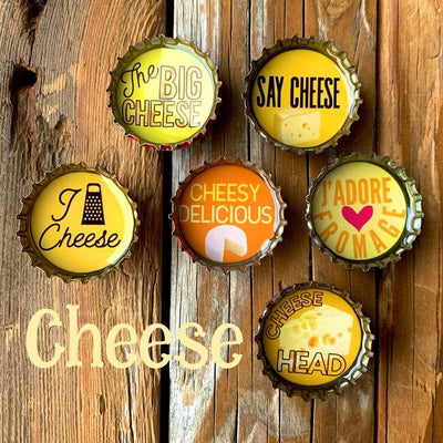 Cheese Magnets - Set of 6