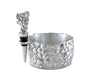 GRAPE WINE CADDY AND STOPPER SET