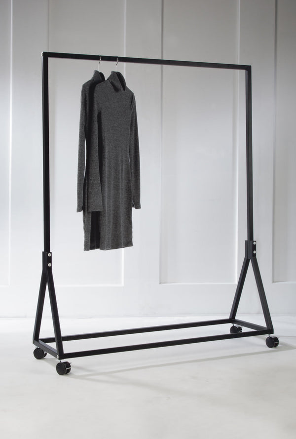 Triangle Base Metal Garment Rack