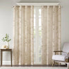 Leilani Palm Leaf Burnout Window Sheer