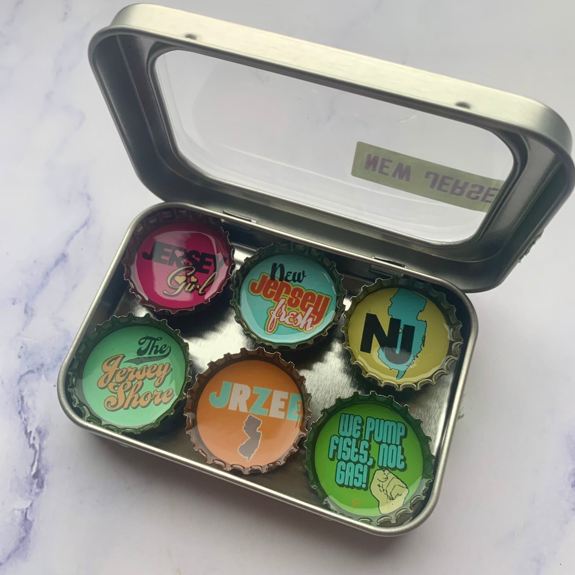 New Jersey Magnets - Set of 6 - Gifts for You 'n Me