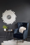 Gold Edge Metal Side Tables - Set of 3