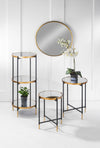 3 Tier Metal Mirror Stand