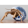 Porcelain / Bronze Hermit Crab