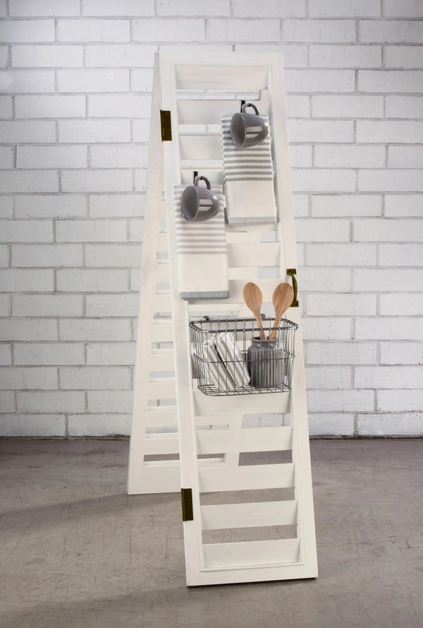 2-Sided Shutter Ladder Display - Gifts for You 'n Me