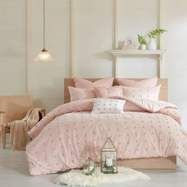 Brooklyn Cotton Jacquard Comforter Set by Urban Habitat - Gifts for You 'n Me