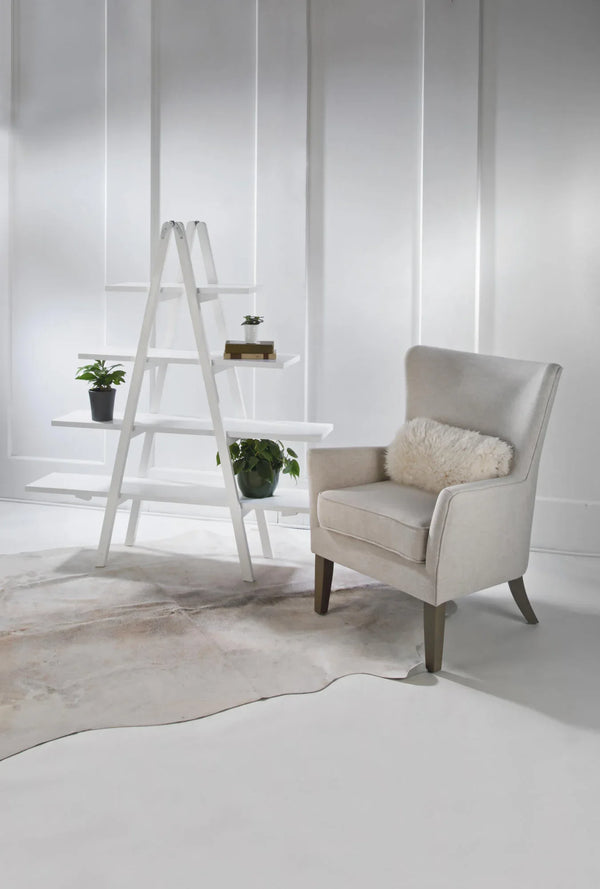 4 Tier A-Frame Display Shelf - White - Gifts for You 'n Me