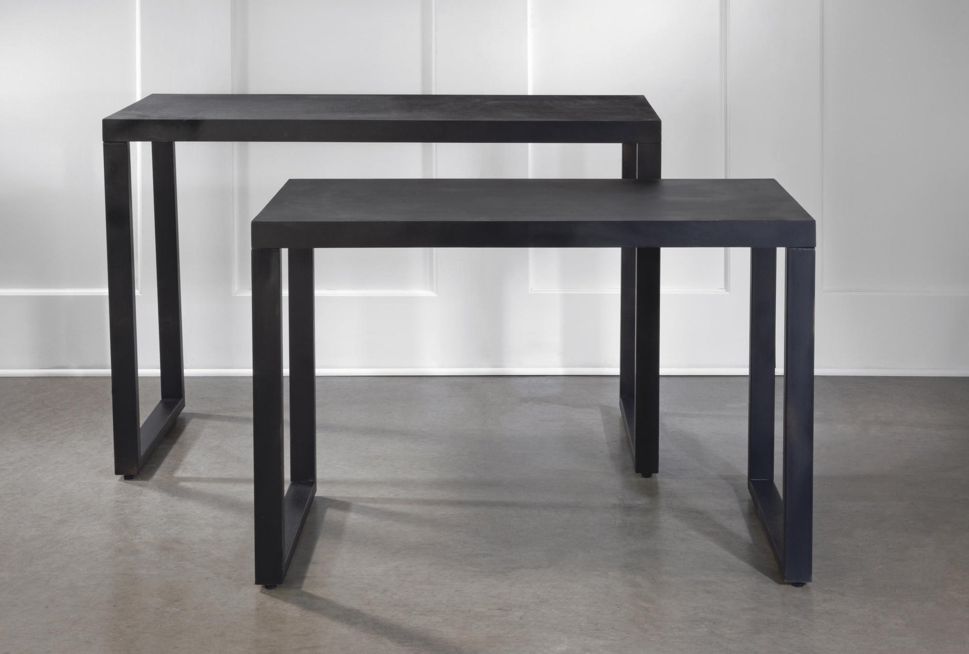 Modern Black Metal Table
