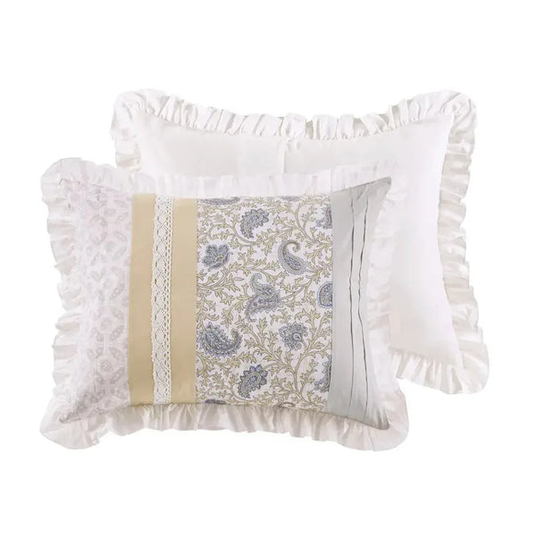 Dawn 9 Piece Cotton Percale Comforter Set by Madison Park - Gifts for You 'n Me