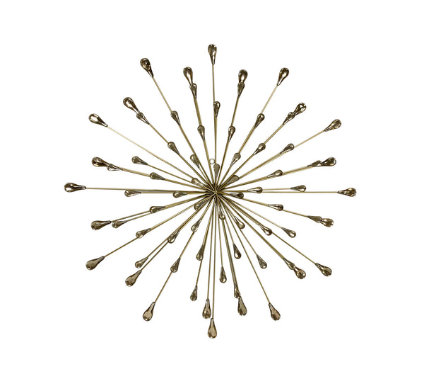 Gold Starburst Wall Art