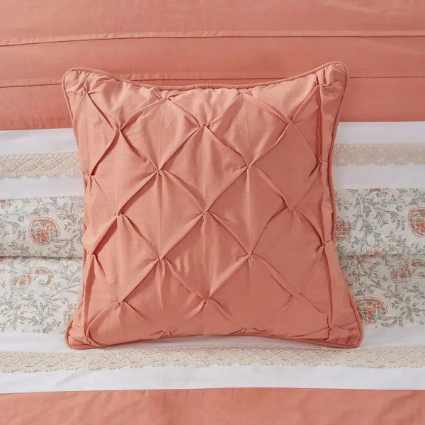 Dawn 9 Piece Cotton Percale Comforter Set by Madison Park - Gifts for You 'n Me