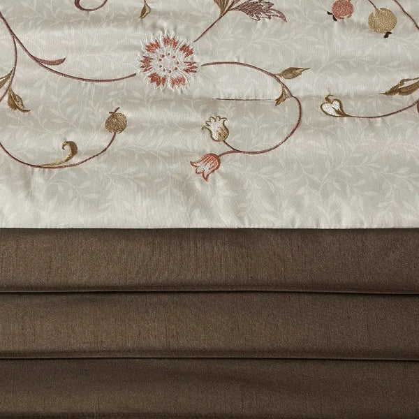Serene Embroidered 7 Piece Comforter Set by Madison Park - Gifts for You 'n Me