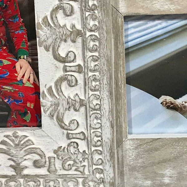 St. Germain Mango Wood 9 Photo Frame Wall Collage