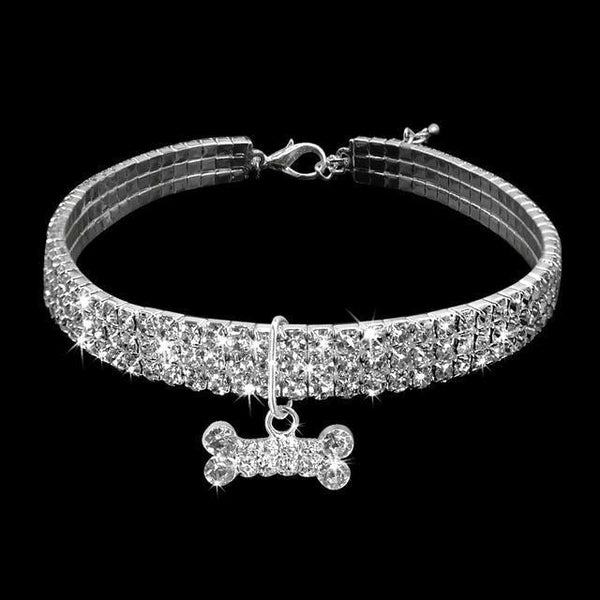 Bling Rhinestone Dog Collar Crystal Puppy - Gifts for You 'n Me