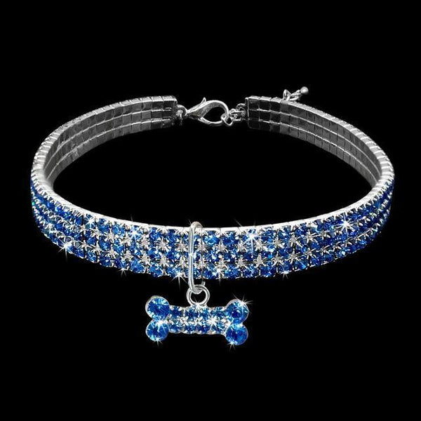 Bling Rhinestone Dog Collar Crystal Puppy - Gifts for You 'n Me