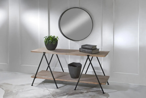 2-Tier Wooden Plank Table - Gifts for You 'n Me