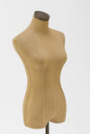 Antiqued Floor Body Form - Female Mannequin