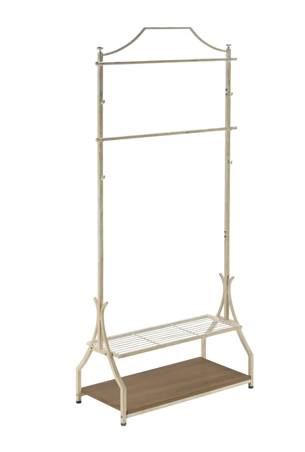 Garment Rack with Wood Veneer Base - Gifts for You 'n Me