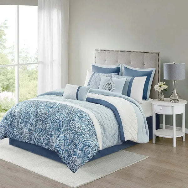 Shawnee 8 Piece Comforter Set by 510 Design - Gifts for You 'n Me