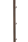 Garment Rack with Wood Veneer Base