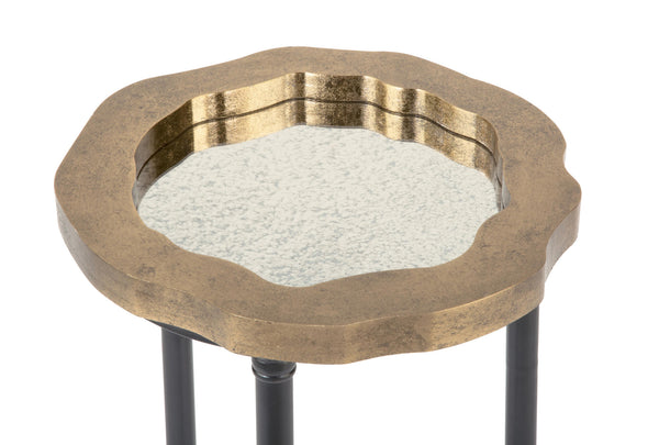 Gold Foil Side Table - Set of 2 - Gifts for You 'n Me