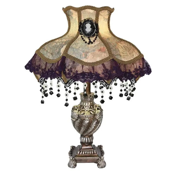 Leia Purple Table Lamp by River of Goods