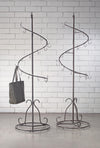 Metal Classic Spiral Purse Tree