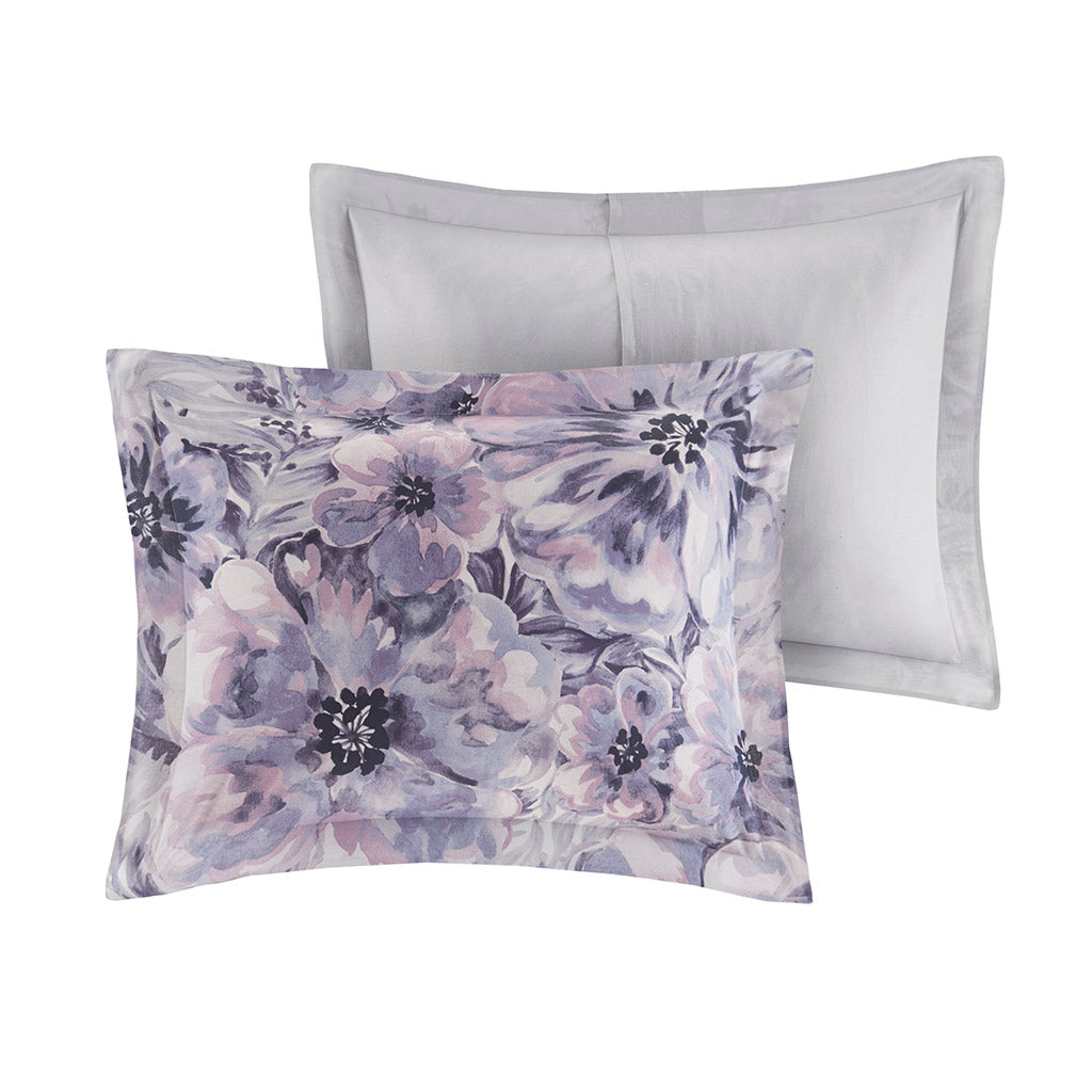 Enza 7 Piece Cotton Printed Comforter Set  by Madison Park