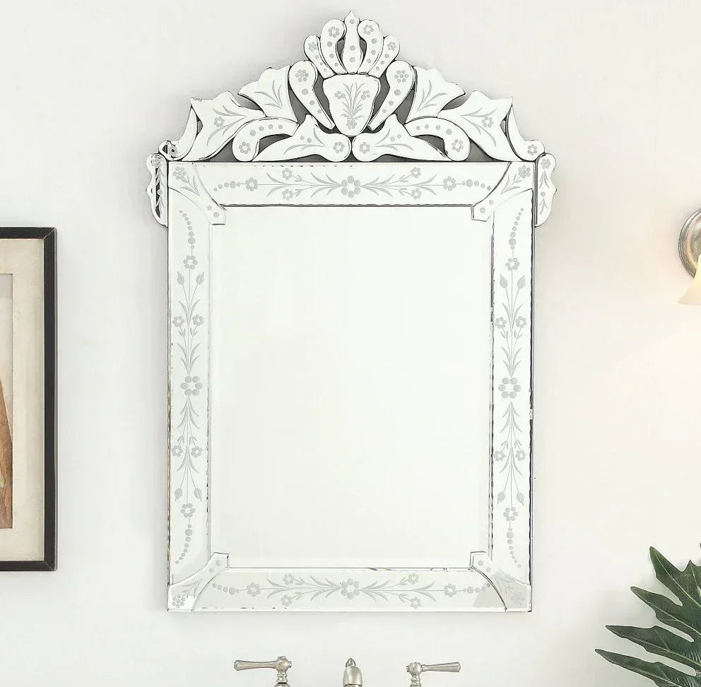 24” Benton Collection Mirror Reflection Asger Bathroom Sink Vanity - Gifts for You 'n Me