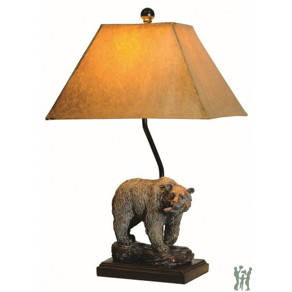 L7080RGBS | 24”H Bear Table Lamp 