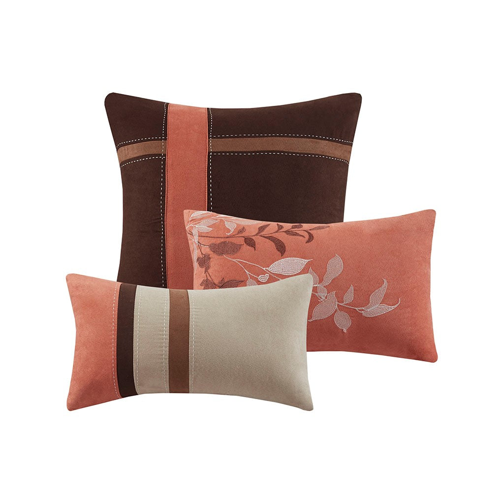 Palisades 7 Piece Faux Suede Comforter Set by Madison Park