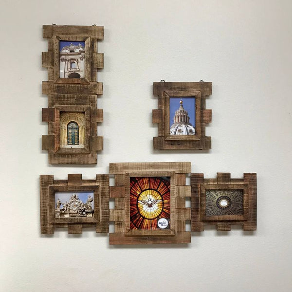 Three Piece Wall Photo Frame Collage