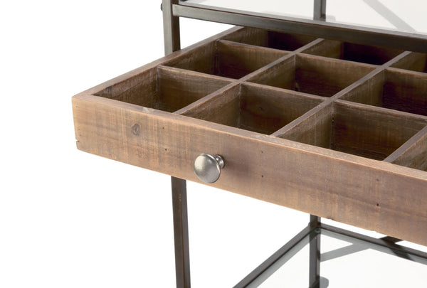 4-Tier Display with Glass Covered Storage Drawers - Gifts for You 'n Me