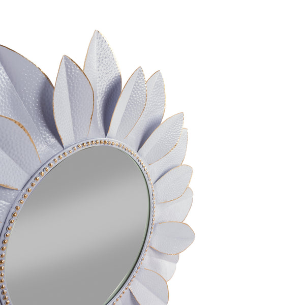 Tipped Petal Wall Mirror