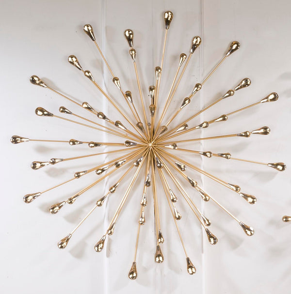 Gold Starburst Wall Art