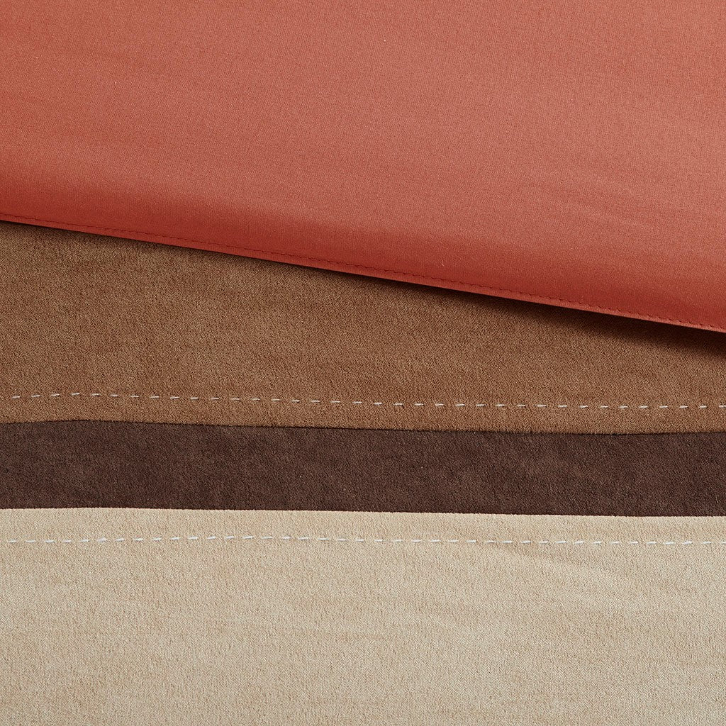 Palisades 7 Piece Faux Suede Comforter Set by Madison Park