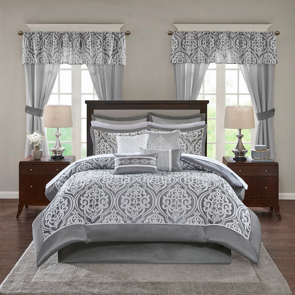 Jordan 24 Piece Room in a Bag by Madison Park Essentials - Gifts for You 'n Me