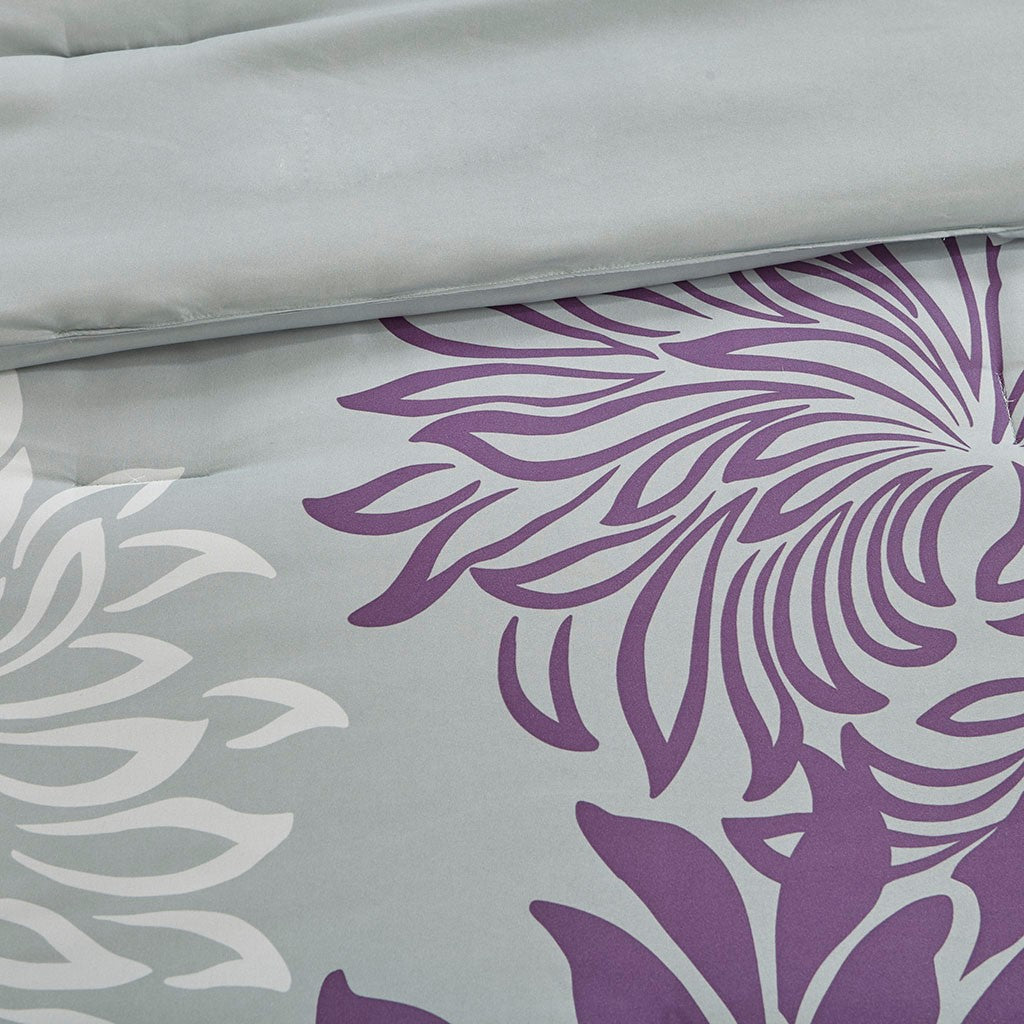 Maible Comforter Set with Cotton Bed Sheets by Madison Park Essentials